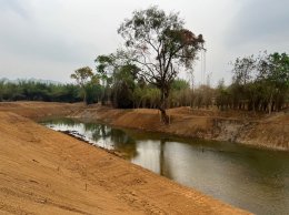 โครงการขุดขยายฝายเก็บน้ำและขุดลอกลำห้วยมะไฟ