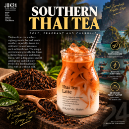 Thai Tea from the South  Bold, Fragrant, and Charming