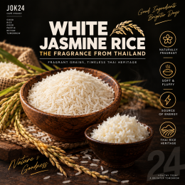 White Jasmine Rice  The Fragrance from Thai Land