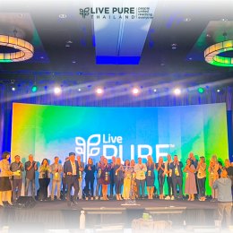 Live PURE Aspire 2022 บรรยากาศงานธุรกิจระดับ Gobal ของบริษัท ลิฟ เพียว