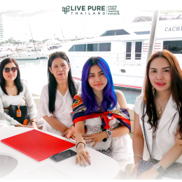 กิจกรรมภายใน Trip Live Pure Pattaya Yacht | Livepure Thailand