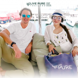 กิจกรรมภายใน Trip Live Pure Pattaya Yacht | Livepure Thailand