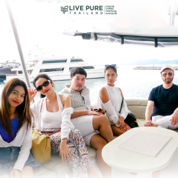 กิจกรรมภายใน Trip Live Pure Pattaya Yacht | Livepure Thailand