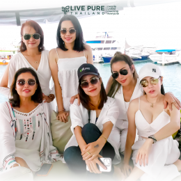 กิจกรรมภายใน Trip Live Pure Pattaya Yacht | Livepure Thailand