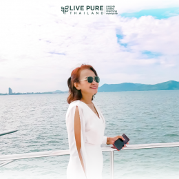 กิจกรรมภายใน Trip Live Pure Pattaya Yacht | Livepure Thailand