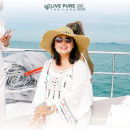 กิจกรรมภายใน Trip Live Pure Pattaya Yacht | Livepure Thailand