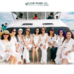 กิจกรรมภายใน Trip Live Pure Pattaya Yacht | Livepure Thailand