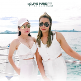 กิจกรรมภายใน Trip Live Pure Pattaya Yacht | Livepure Thailand