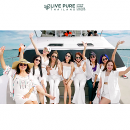 กิจกรรมภายใน Trip Live Pure Pattaya Yacht | Livepure Thailand