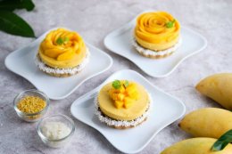 MANGO STICKY RICE TART 