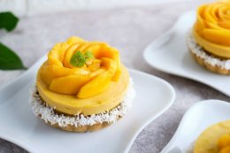 MANGO STICKY RICE TART 