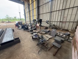 Fabrication and Pre-assembly Through Truss Bridge (TT) span 35m Wt. 95,000 kgs.