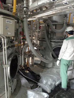 งานโครงการ TET, KAO-HWM Jacket Pipe Replacement Project.