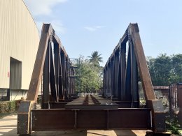 Fabrication and Pre-assembly Through Truss Bridge (TT) span 35m Wt. 95,000 kgs.