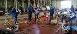 งานโครงการ TET, KAO-HWM Jacket Pipe Replacement Project.