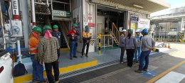 งานโครงการ TET, KAO-HWM Jacket Pipe Replacement Project.