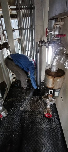 งานโครงการ TET, KAO-HWM Jacket Pipe Replacement Project.