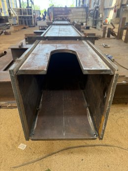 Fabrication and Pre-assembly Through Truss Bridge (TT) span 35m Wt. 95,000 kgs.