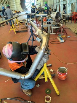 งานโครงการ TET, KAO-HWM Jacket Pipe Replacement Project.