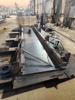 Fabrication and Pre-assembly Through Truss Bridge (TT) span 35m Wt. 95,000 kgs.