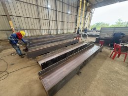 Fabrication and Pre-assembly Through Truss Bridge (TT) span 35m Wt. 95,000 kgs.