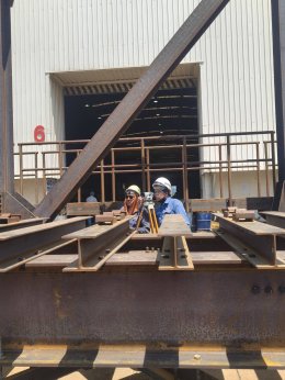 Fabrication and Pre-assembly Through Truss Bridge (TT) span 35m Wt. 95,000 kgs.