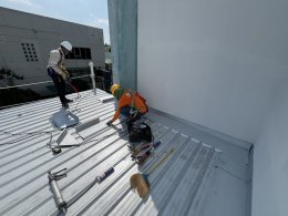 fabrication of roof structure for transformer