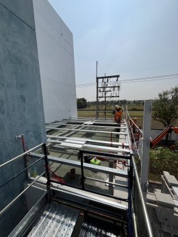 fabrication of roof structure for transformer