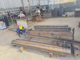Fabrication of Steel Structure Supports and Saddles