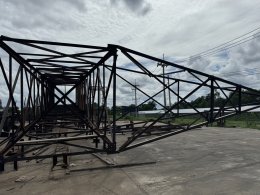 Pre assembly prototype High Voltage Electric Towers DEMCO Lopburi