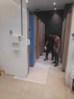 Bathroom Tile Replacement Project at Central Pattana, Hatyai