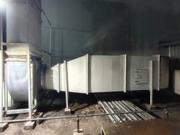 KFC Kitchen exhaust duct replace