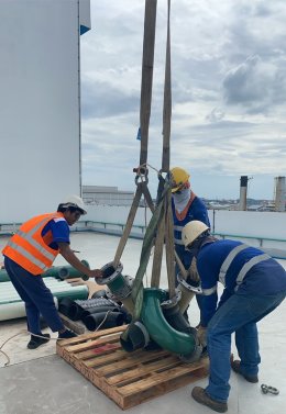 Process Cooling Tower Installation TAKACHIHO