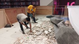 Marblex Flooring Installation at Central Hatyai Festival by BCC