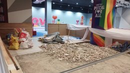 Marblex Flooring Installation at Central Hatyai Festival by BCC