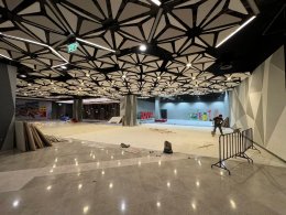 Marblex Flooring Installation at Central Hatyai Festival by BCC