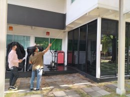 งานต่อเติมห้องโครงสร้างเหล็ก