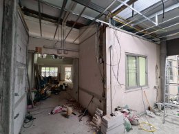 ส่งมอบงานต่อเติมห้องหลังบ้าน