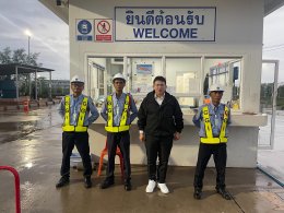 Visiting the oil depot unit of TPN Oil Pipeline Transport Company, Khon Kaen Province