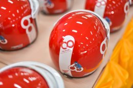 60 ปีไทยฮอนด้า มอบหมวกกันน็อค 112,440 ใบทั่วประเทศ รวมมูลค่ากว่า 112 ล้านบาท