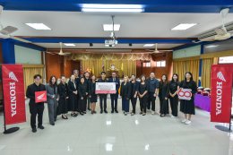 60 ปีไทยฮอนด้า มอบหมวกกันน็อค 112,440 ใบทั่วประเทศ รวมมูลค่ากว่า 112 ล้านบาท