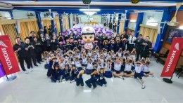 60 ปีไทยฮอนด้า มอบหมวกกันน็อค 112,440 ใบทั่วประเทศ รวมมูลค่ากว่า 112 ล้านบาท