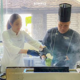 อร่อยต้องลอง! เมนูฉลองครบรอบทศวรรษมิดวินเทอร์ เขาใหญ่ ผัดหอมสี่สหายราดซอสไข่เค็ม