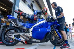Yamaha V4 Test @ Misano