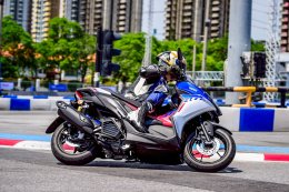 ฟิลลิ่งการขับขี่ All New Yamaha AEROX