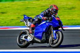 Yamaha V4 Test @ Misano