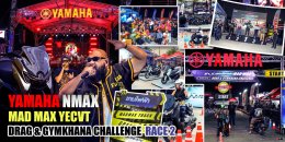 YAMAHA NMAX MAD MAX YECVT DRAG & GYMKHANA CHALLENGE RACE 2