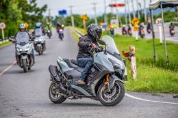 สัมผัส 2 สไตล์ อัตโนมัติ ที่แตกต่าง!!! ทดสอบขับขี่ Yamaha TMAX 2025 และ MT-09 Y-AMT