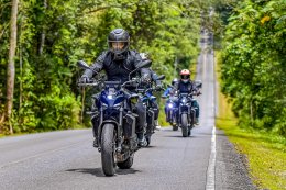 สัมผัส 2 สไตล์ อัตโนมัติ ที่แตกต่าง!!! ทดสอบขับขี่ Yamaha TMAX 2025 และ MT-09 Y-AMT