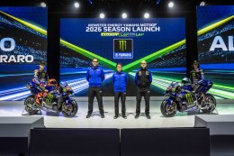 Yamaha เปิดตัวพร้อมเผยโฉมสีสันใหม่ YZR-M1 ขุมพลัง V4 สู่ยุคใหม่ MotoGP 2026